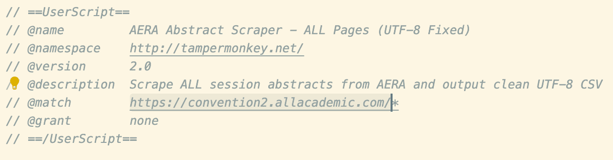 AERA Abstract Scraper